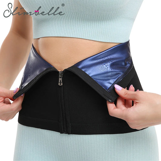 Women's Waist Trainer Shapers Premium Sauna Wrap Weight Loss Body Shaper Girdle Fitness Belly Sweat Workout Slimming Belt