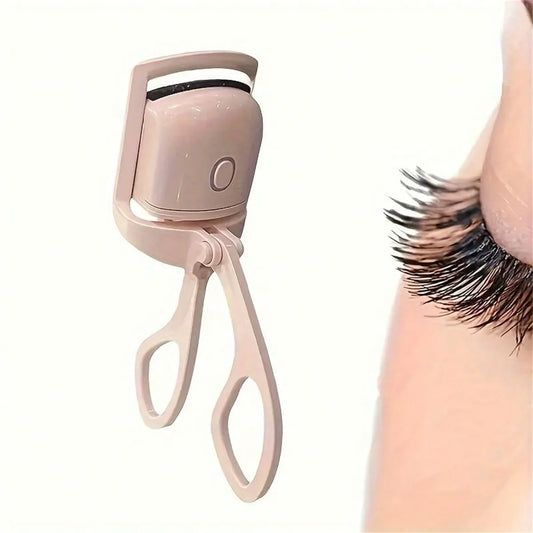 Quick-Heat Heated Eyelash Curler - USB Rechargeable, Portable & Long-Lasting Lash Curler With Adjustable Temperatures, Perfect
