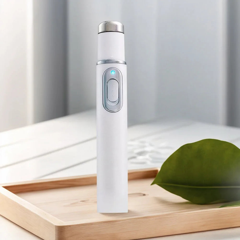 Blue Light Therapy Acne Pen Eye Massager Eye Beauty Device for Relax Eye Dark Circles Eye Bags Puffiness