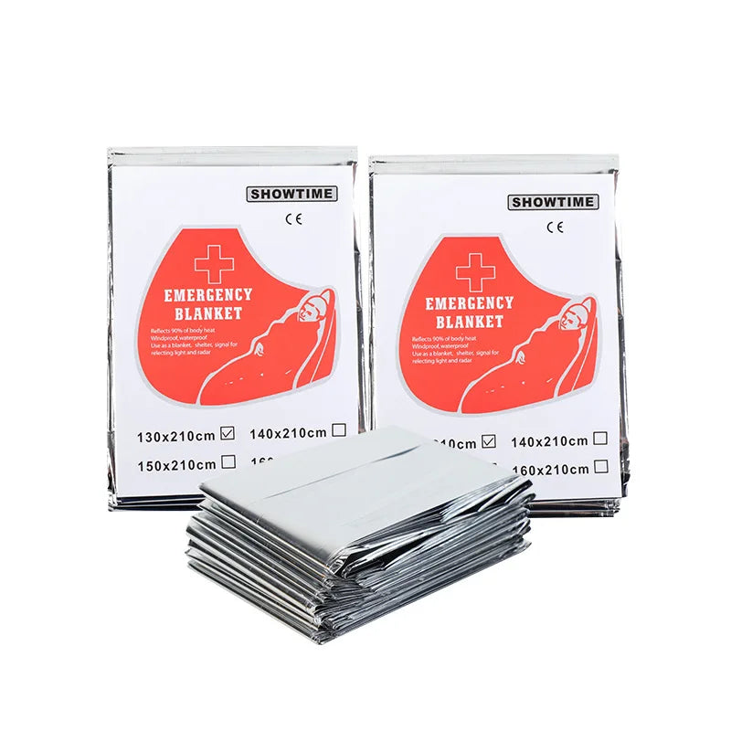 5 Pcs Thermal Foil Sauna Blanket For Detox Weight Loss,Far Infrared Therapy Retains UpTo 97% Of Body Heat Survival Mylar Blanket