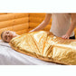 5 Pcs Thermal Foil Sauna Blanket For Detox Weight Loss,Far Infrared Therapy Retains UpTo 97% Of Body Heat Survival Mylar Blanket