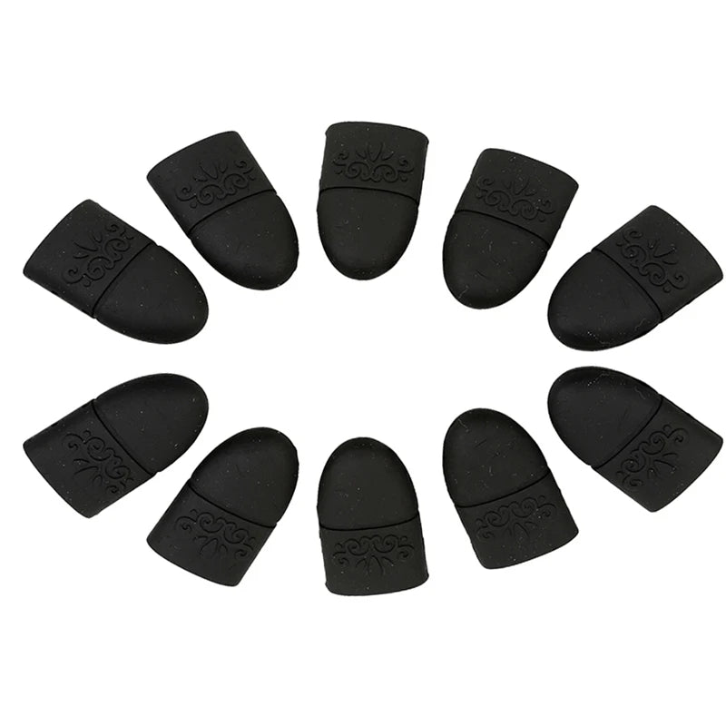 10PC Nail Polish Clip Soak Off Silicone Cap UV Gel Lak Remover Wraps Degreaser Cleaner Tips Fingers Cover Varnish Manicure Tools