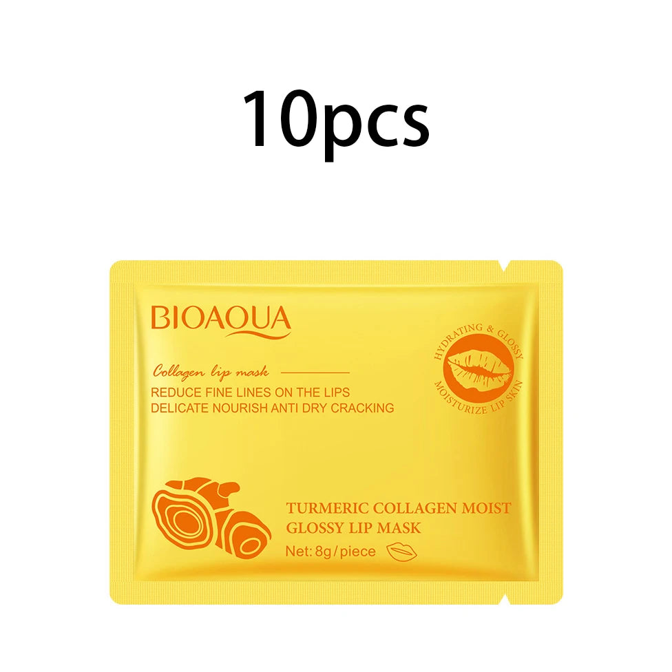 Niacinamide Lip Mask 8g Collagen Protein Moisturizing Pinkish Lip Mask for Dry And Cracked Lips Skin Care Beauty Treatments