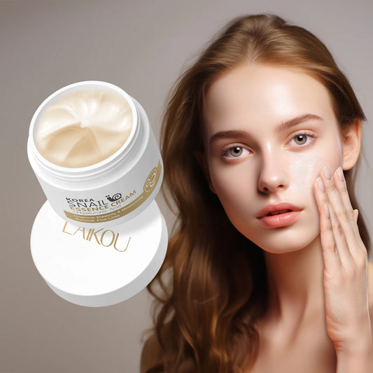 Snail Face Cream Improve Roughness Tighten Skin Repair Damaged Skin Moisturizing Shrink Pores Nourish Rejuvenate Skin Skin Care