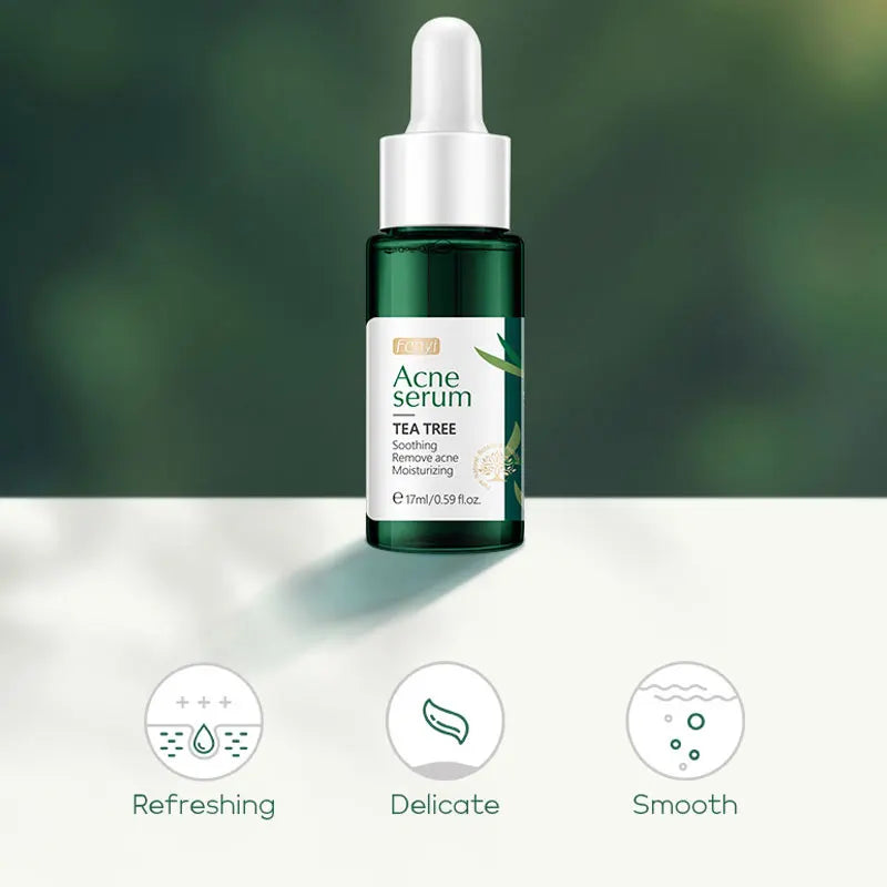 LAIKOU TEA TREE Face Serum Oil-control Anti-Aging Shrink Pores Acne Treatment Whitening Moisturizing Tea Tree Essence Skin Care