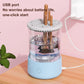 USB Electric Makeup Brush Cleaner Portable 3 in 1 Makeup Brushes Drying Rack Lazy Cleaning Brush Washer Machine Quick Dry Tool