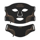 7 Color LED Face Mask with Neck Wireless Portable Red Light Therapy for Anti-Aging, Wrinkles, Skin Rejuvenation, Home Use