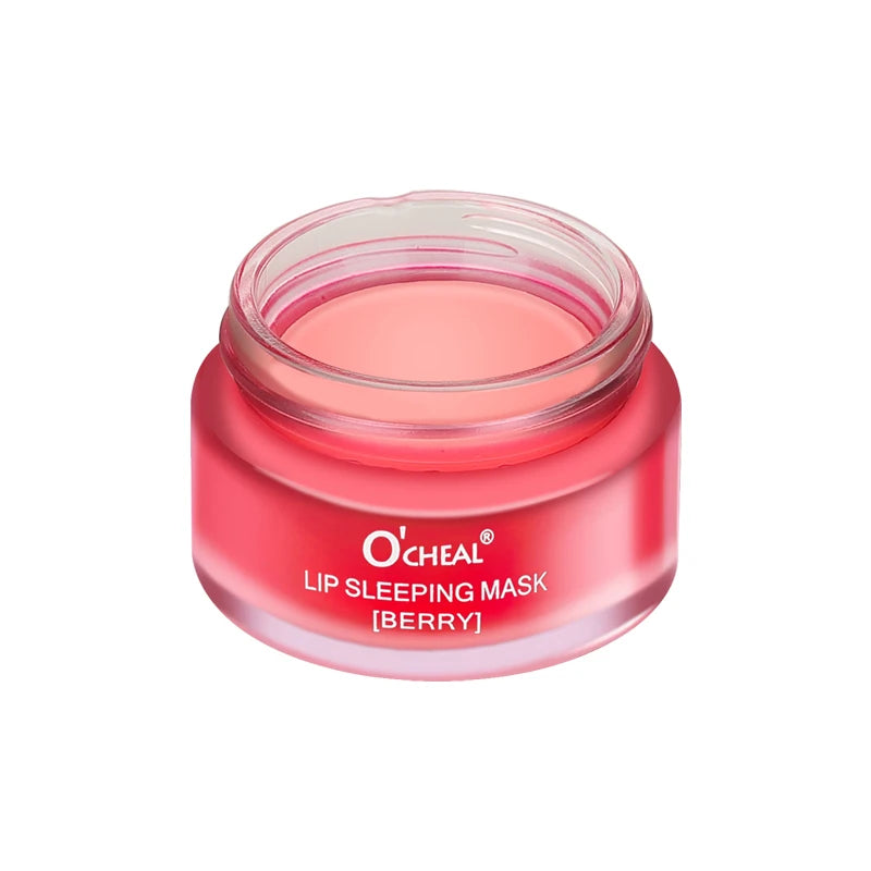 O'CHEAL 20g Moisturizing Lip Sleeping Mask Jerry Plumper Lip Cream Prevent Dryness Cracking Lip Skin Care Mask Overnight Repair