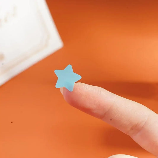 1400pcs Colorful PE Star Shaped Pimple Patches Invisible Pimple Cover Removal Cute Star Pimple Cover Sticker for Acne Treatment