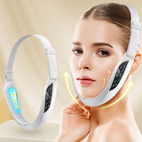 Electric V Face Lifting Beauty Device 6 Modes 8 Levels EMS Micro-current Firming Facial Massager Double Chin Removal Skin Care