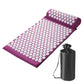 Acupressure Pillow With Storage Bag For Neck Back Foot Massage Pads Acupressure Mat Pillow Set Improves Bloods Circulation Mat