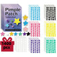 1400pcs Colorful PE Star Shaped Pimple Patches Invisible Pimple Cover Removal Cute Star Pimple Cover Sticker for Acne Treatment