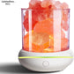 Aroma lamps Natural Himalayan Salt Lamp USB Pink Salt Rocks Lamp Multi-Color Romantic Night Light for Original Birthday Gifts
