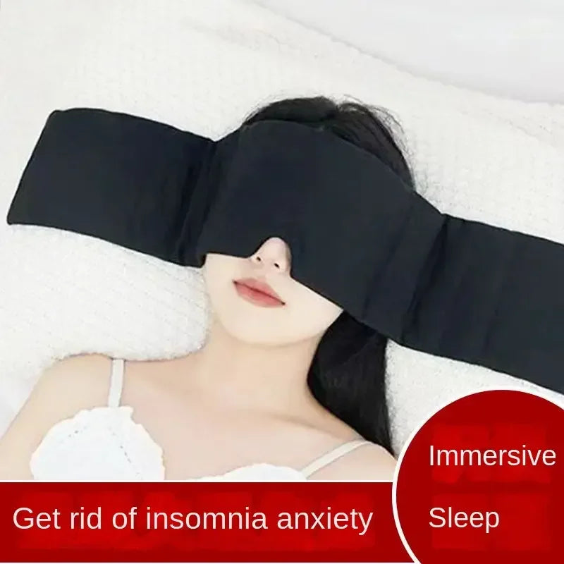 Gravity Weighted Eye Mask for Sleeping Light Blocking Relaxing Sleep Aid for Men and Women Relieve Fatigue Stress Christmas Gift