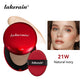 Lakerain Sunscreen Cushion Foundation Waterproof Long-lasting Brighten Foundation Cream Women Base Makeup Face Korean Cosmetics