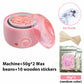 200CC Wax Heater Warmer Hair Removal Machine For Hand Foot Body SPA Epilator Paraffin Wax Pot +Wax Beans + Wood Sticks