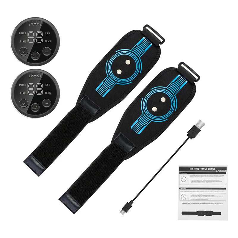 EMS Muscle Stimulator Abdominal Toning Belt Abs Muscle Toner Home Gym Fitness Training Body Slim Belly Waist Arm Leg Lose Weight