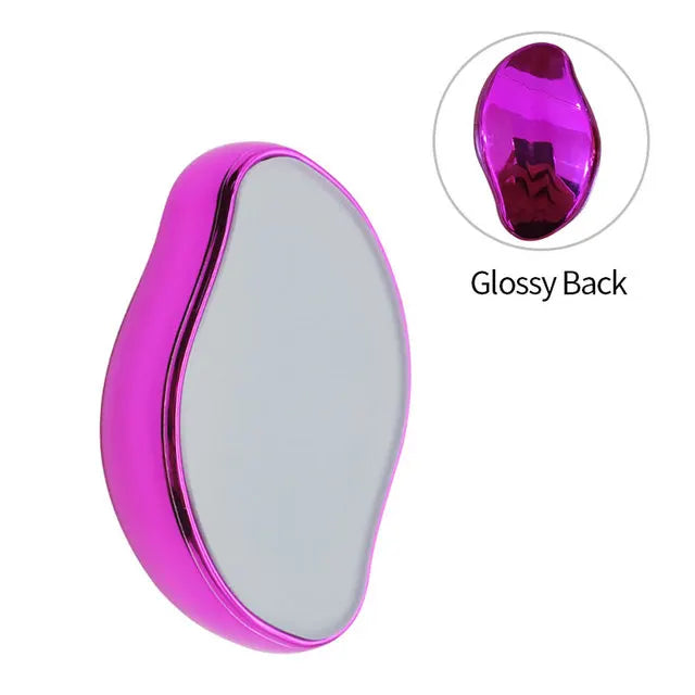 Crystal Hair Eraser Epilator Reusable Crystal Hair Remover Painless Exfoliation Hair Removal Tool Hair Eraser for Back Arms Legs