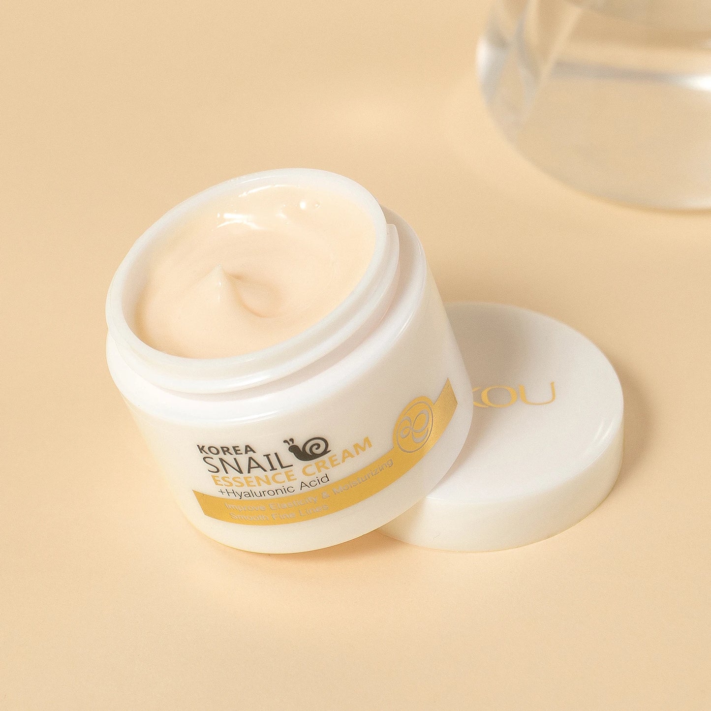 Snail Face Cream Improve Roughness Tighten Skin Repair Damaged Skin Moisturizing Shrink Pores Nourish Rejuvenate Skin Skin Care