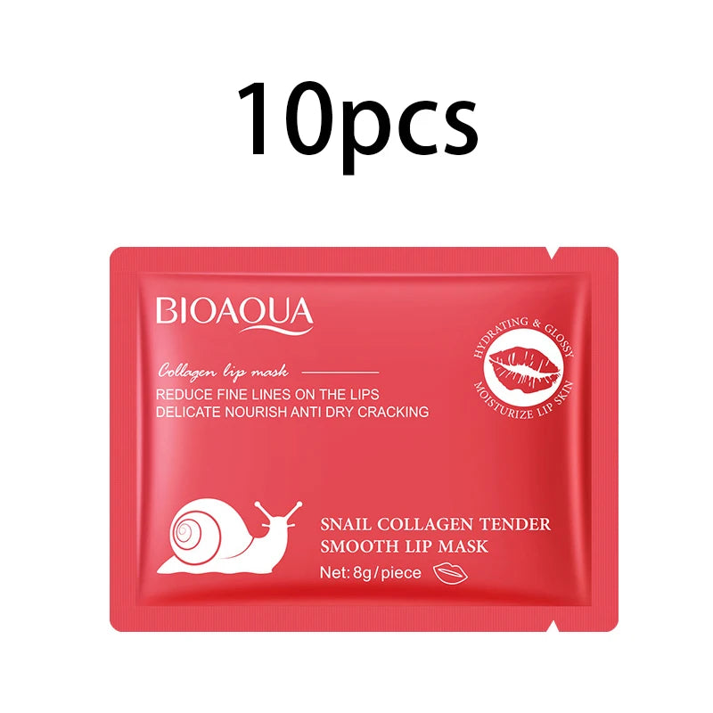 Niacinamide Lip Mask 8g Collagen Protein Moisturizing Pinkish Lip Mask for Dry And Cracked Lips Skin Care Beauty Treatments