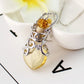 Multicolor Perfume Vial Necklace Glass Vial Heart Shape Wishing Bottle Pendant Essential Oil Diffuser Adjustable Chain Jewelry
