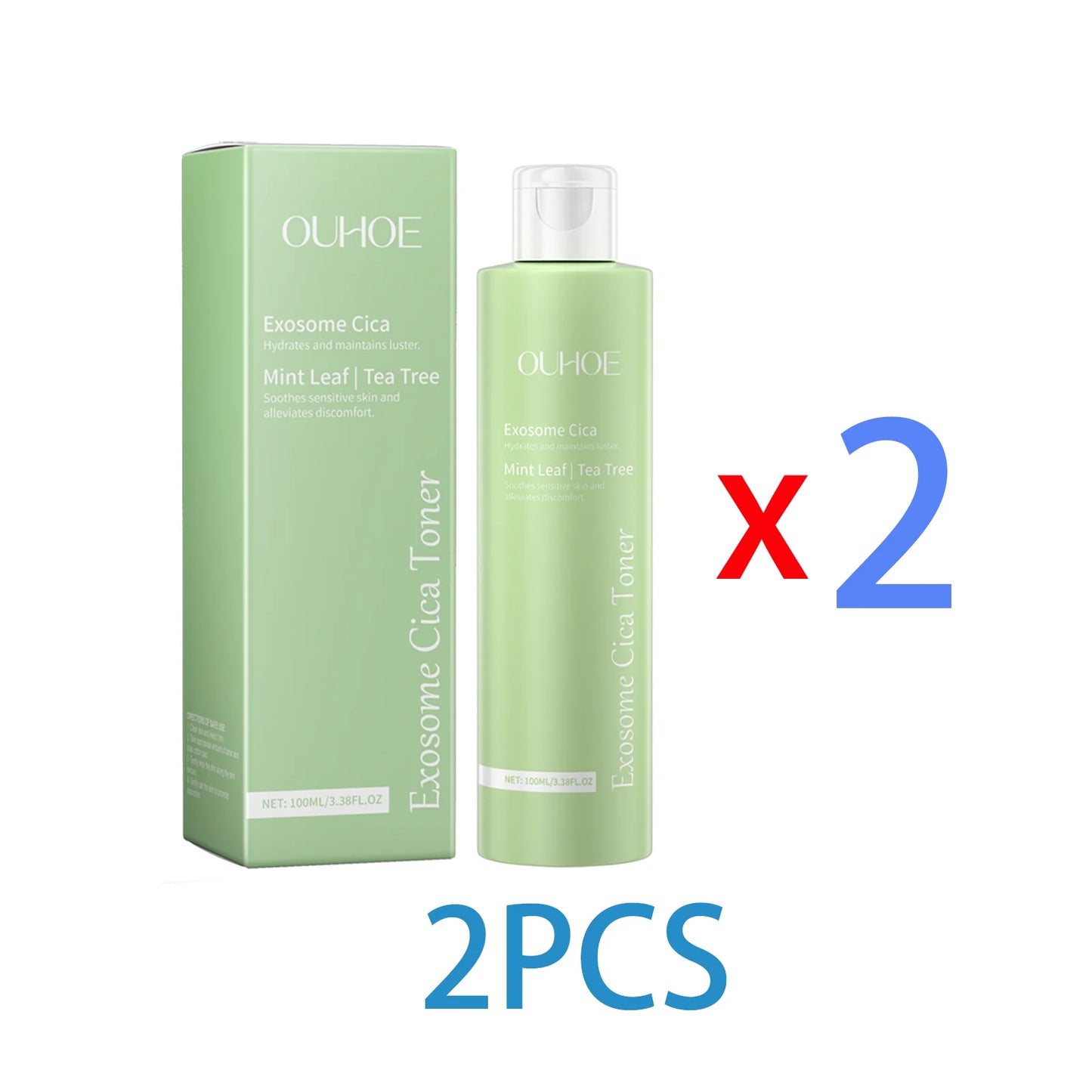 Cica Toner for Face with Centella Asiatica Extract Hydrating Soothing Facial Toner Sensitive Skin Non Drying Alcohol Free 100ml