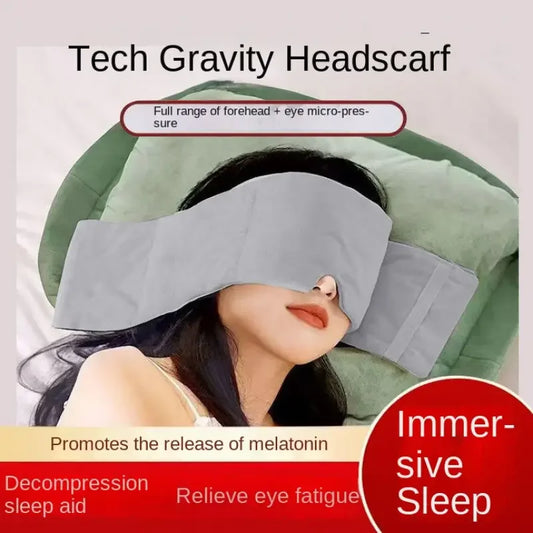 Gravity Weighted Eye Mask for Sleeping Light Blocking Relaxing Sleep Aid for Men and Women Relieve Fatigue Stress Christmas Gift
